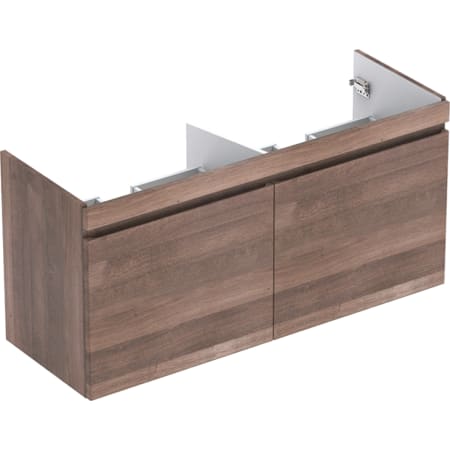 869130000 Шкафчик для двойной раковины Geberit Renova Plan, с двумя выдвижными ящиками и двумя внутренними выдвижными ящиками Geberit  - Вид №7
