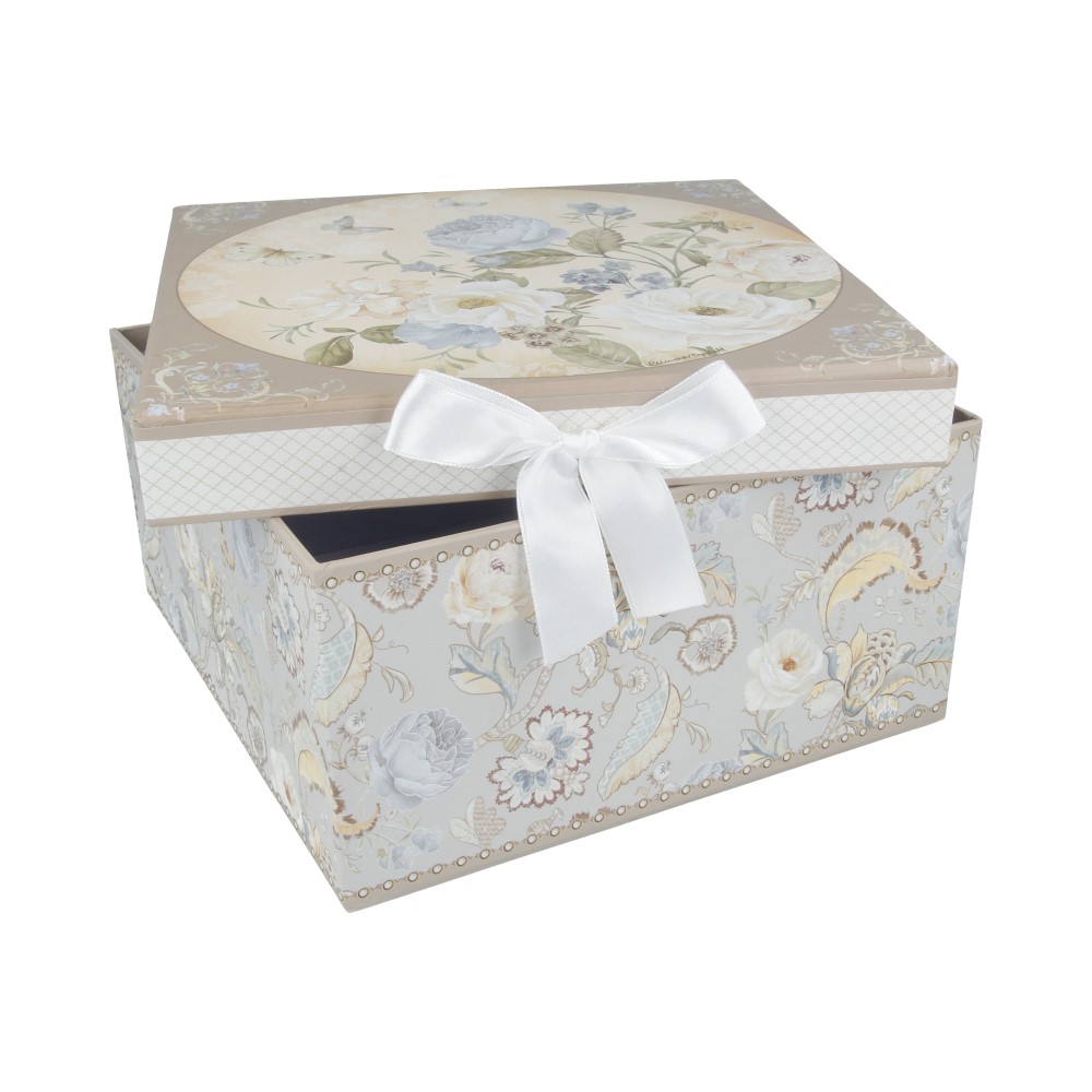 305/2 Коробка картонная квадратная бумажная №02 средняя Grand Gift 