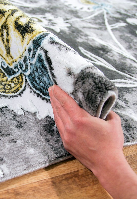 Ковер California HL003-093 2 2,9 м DOLLY CAPRETS ДИЗАЙНЕРСКИЕ, CALIFORNIA 015276 Желтый;серый;синий  - Вид №1