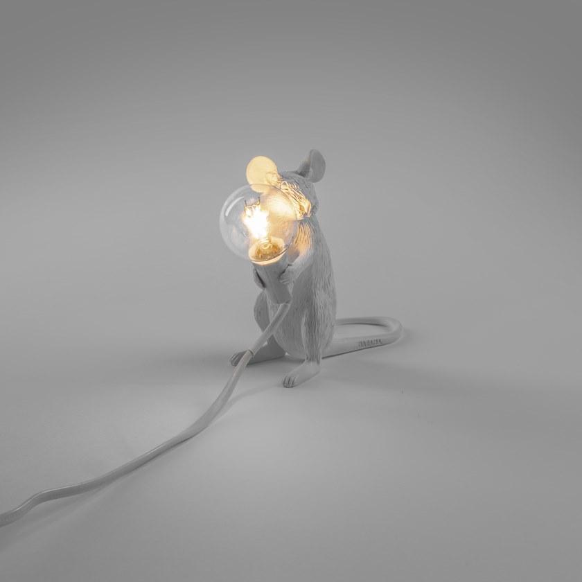 Seletti Настольная лампа из смолы Mouse lamp sun-id-1448138 - Вид №3