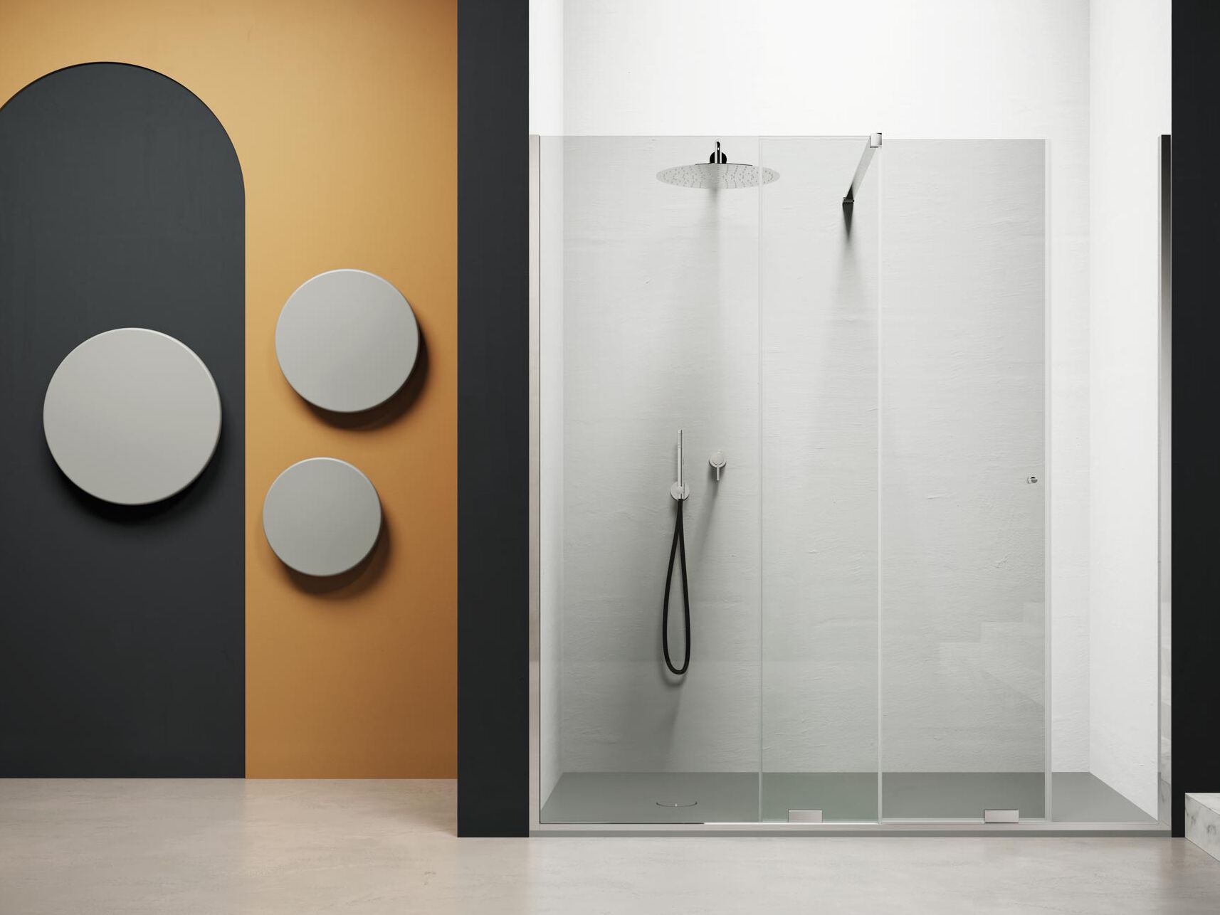 Нишевая душевая кабина с раздвижной дверью Domus Falerii Domuspa ARCH-00105909 - Вид №2