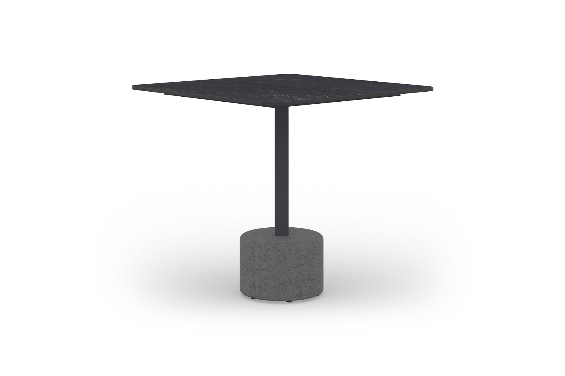 Квадратный стол с верхней частью HPL и тиковым или каменным основанием MAMAGREEN Glyph ARCH-00089326 - Вид №15