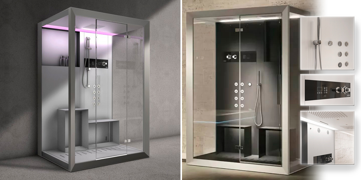 Душевая кабина пристенная Frame In2 9448-276A Jacuzzi 9448276A - Вид №1