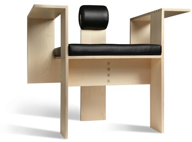 Morelato Кресло из клена с подлокотниками Contemporaneo Art. 3899/a - Вид №2