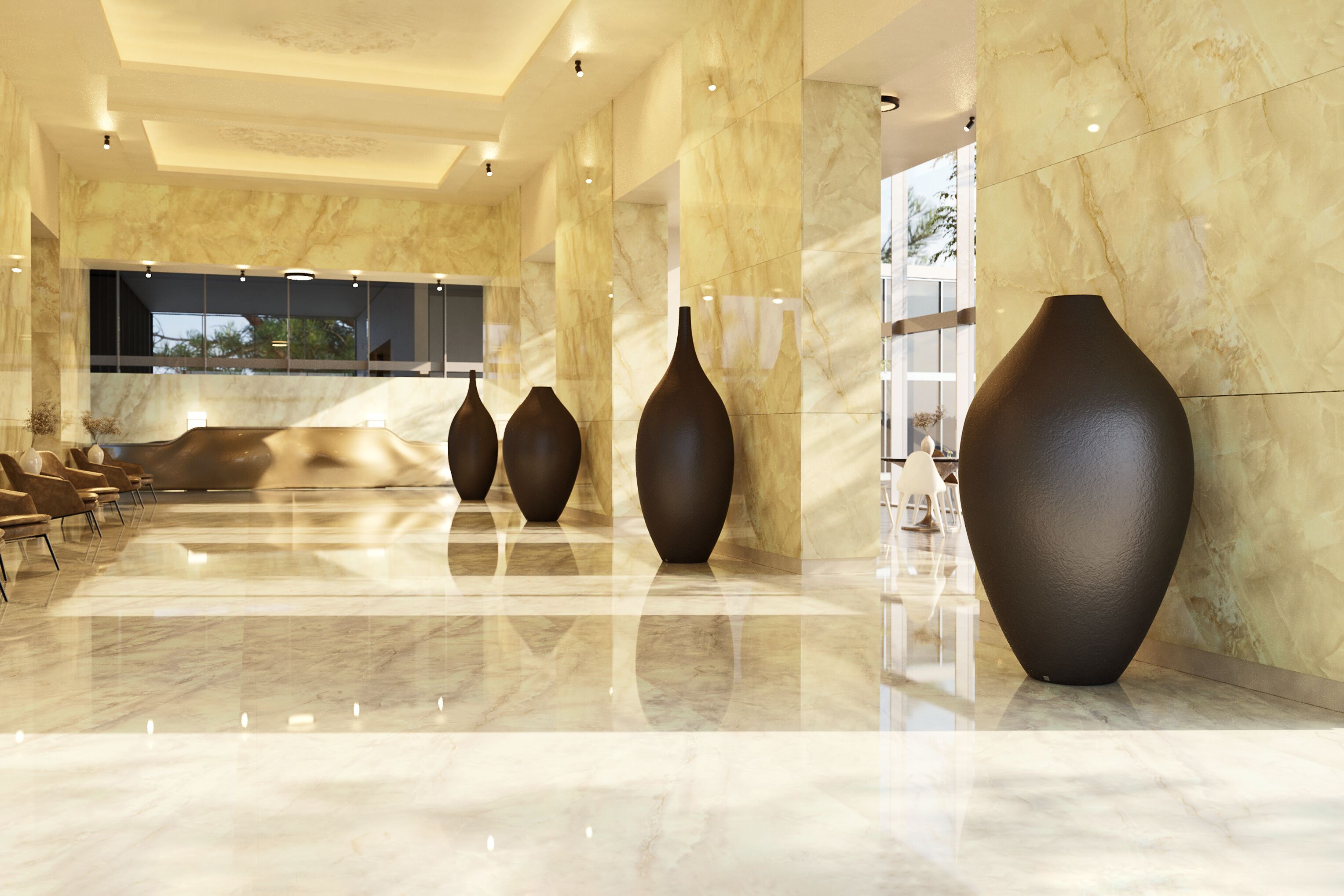 Ваза из стекловолокна GANSK GENTLE ARCH-00114620