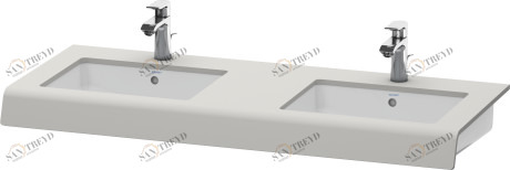 DS829C00707 DuraStyle Консоль Бетонно-серый матовый декор Duravit