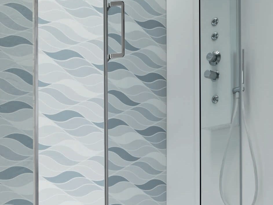 Стеклянная угловая душевая кабина с раздвижной дверью ARCOM S6 ARCH-00005266