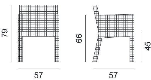 Gervasoni Кресло полиэтиленовое с подлокотниками Gervasoni outdoor sun-id-1409315 - Вид №7