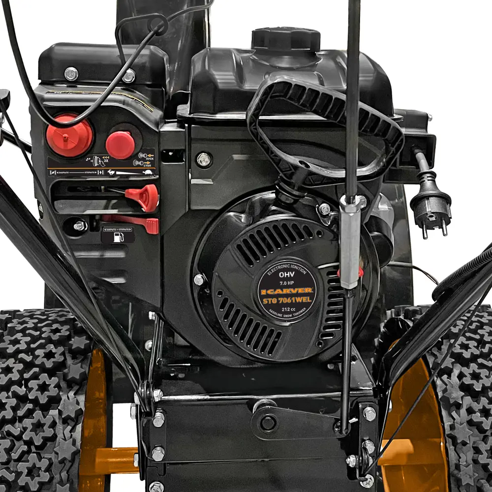 Бензиновый снегоуборщик Carver STG 7061WEL с электростартером 7 л.с. 82749474 STLM-1383539 - Вид №5
