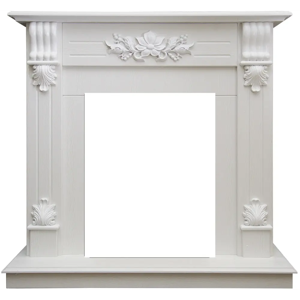 REALFLAME Ottawa - элегантный портал для электрокамина в стиле белого камня 18224150 STLM-1499841