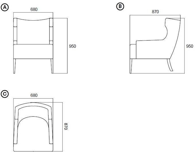 Enza Home Кресло из ткани с подлокотниками Gravity plus sun-id-1384607 - Вид №9