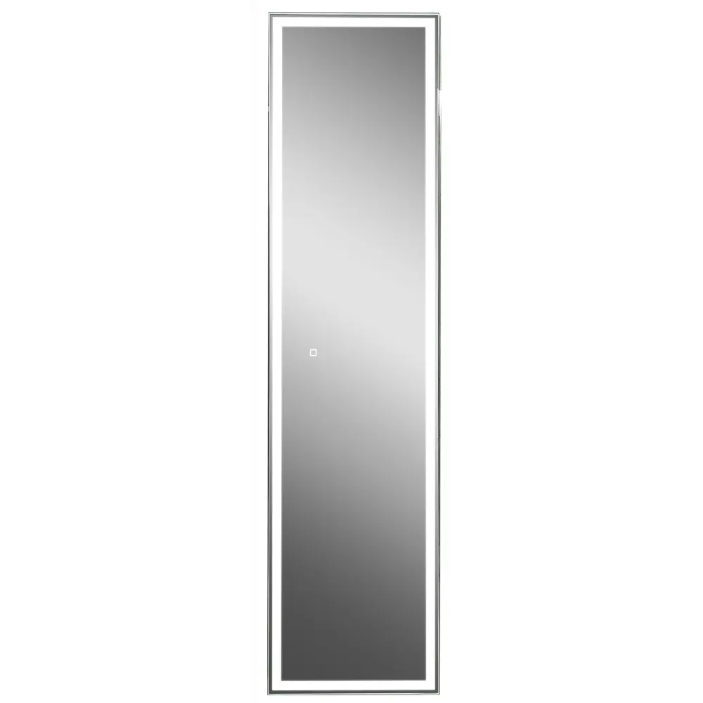 Шкаф зеркальный подвесной Montero Black LED с подсветкой 40x160 см цвет черный Santreyd STLM-2196032