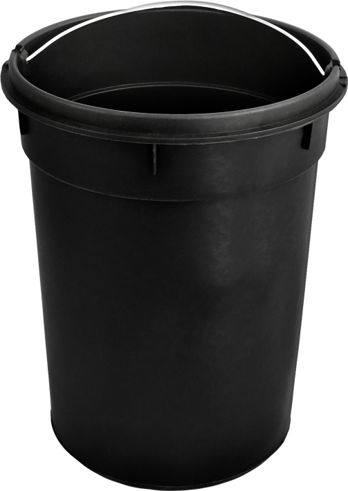 2565.068 Урна с механизмом поднятия крышки 12л 11312 нержав сталь 12 л Solinne Puff  - Вид №3