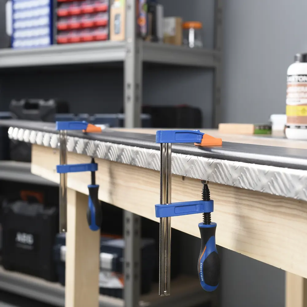 F-образная струбцина Dexter для профессиональных работ 150 мм (2 шт) 82305123 STLM-0024286 - Вид №6