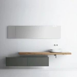 Комбинация ванной комнаты S104 в отделке SILKY 55 Ceramica/Origano MILLDUE SINTESI