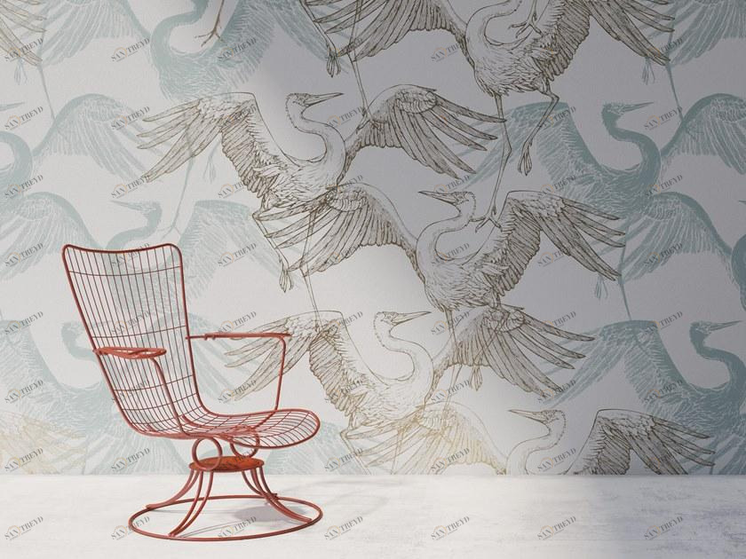 YO2 Флизелиновые обои с металлическим мотивом Bohemian carbons sun-id-1364620