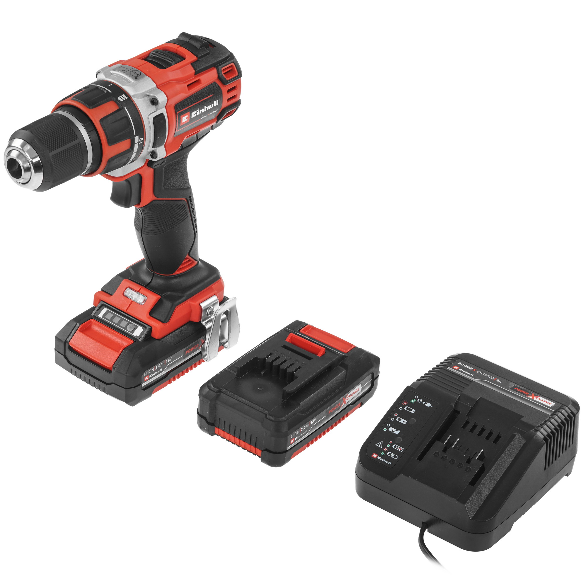 Дрель-шуруповерт Einhell PXC TE-CD 18/50 Li BL Power X Change 18V 9086139 STDN-0037054 - Вид №1