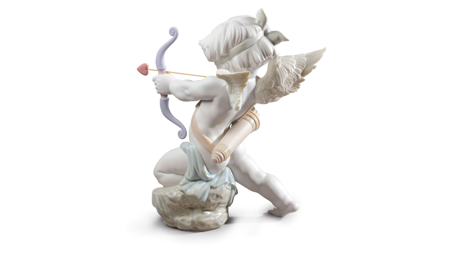 10669078 LLADRO Фигурка Lladro "Прямо в сердце" 24х26см Фарфор Lladró  - Вид №2