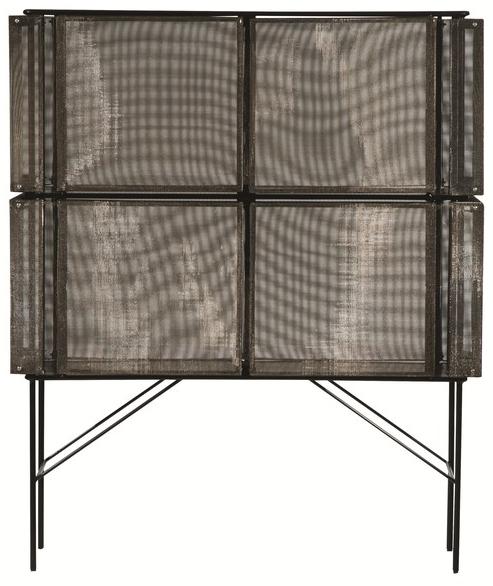 Roche Bobois Буфет стальной с распашными дверцами sun-id-1510886 - Вид №1