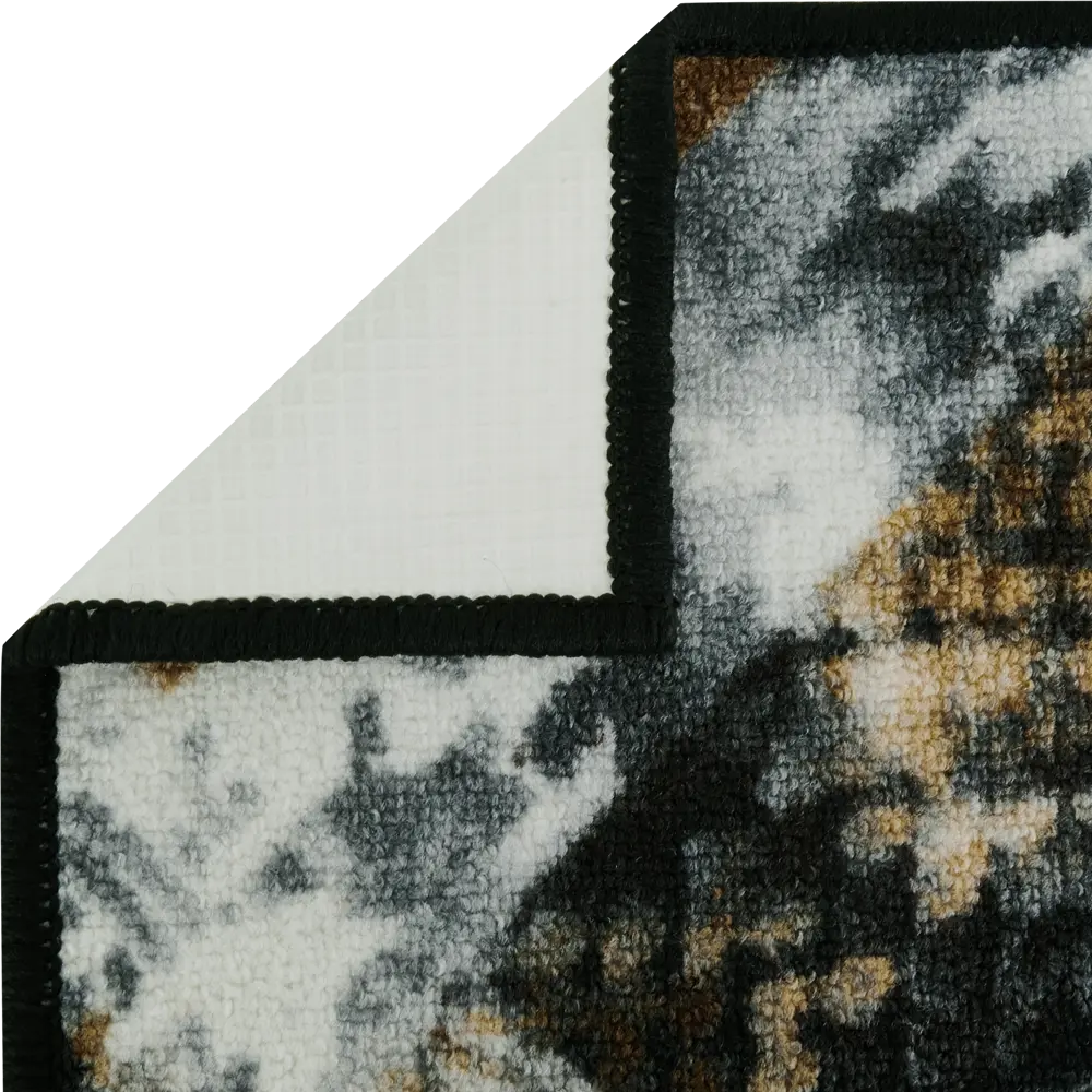 Коврик декоративный нейлон Кристалл 50x80 см цвет коричневый CTIM STLM-2059514 - Вид №4