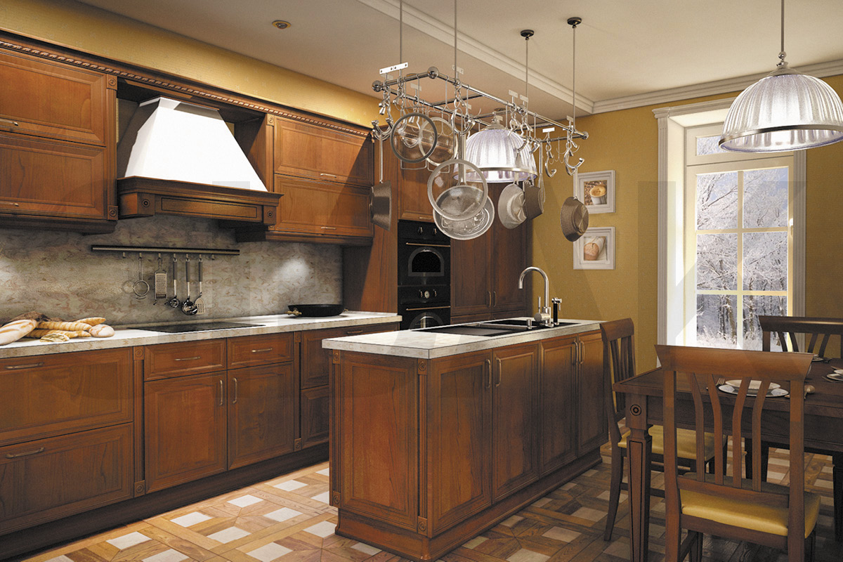 Фасады для кухни Аврора  «Кронос» SIDAK SIST2480-446 - Вид №1