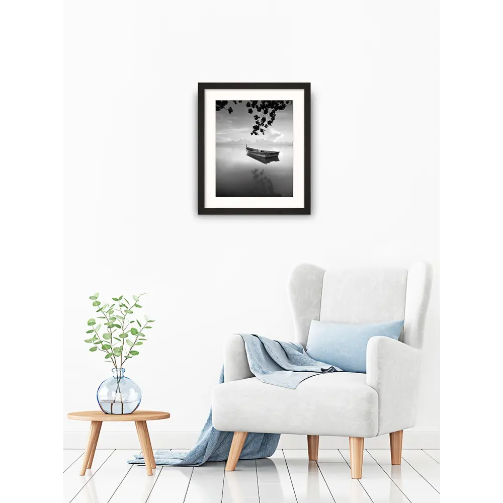 Картина в раме Лодка 33x40 см цвет разноцветный 86327354 STLM-2084084 POSTERMARKET  - Вид №5