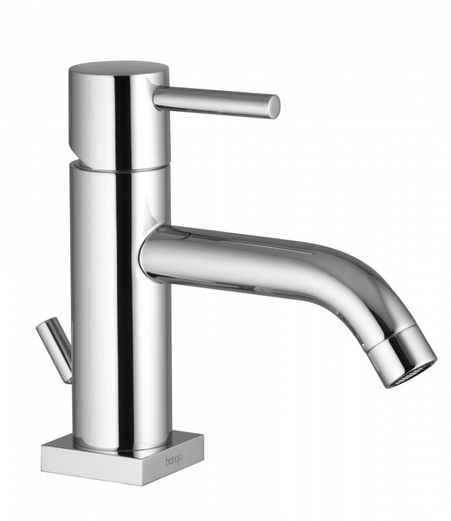 52521 / PR Смеситель для раковины со сливным клапаном 1,1 / 4 ”. Bongio T Square 52521/PR