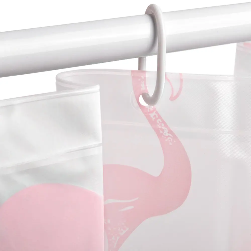 Штора для ванной комнаты «Maravillas» 180х180 см цвет белый VERRAN Без серии STLM-2156110 - Вид №2