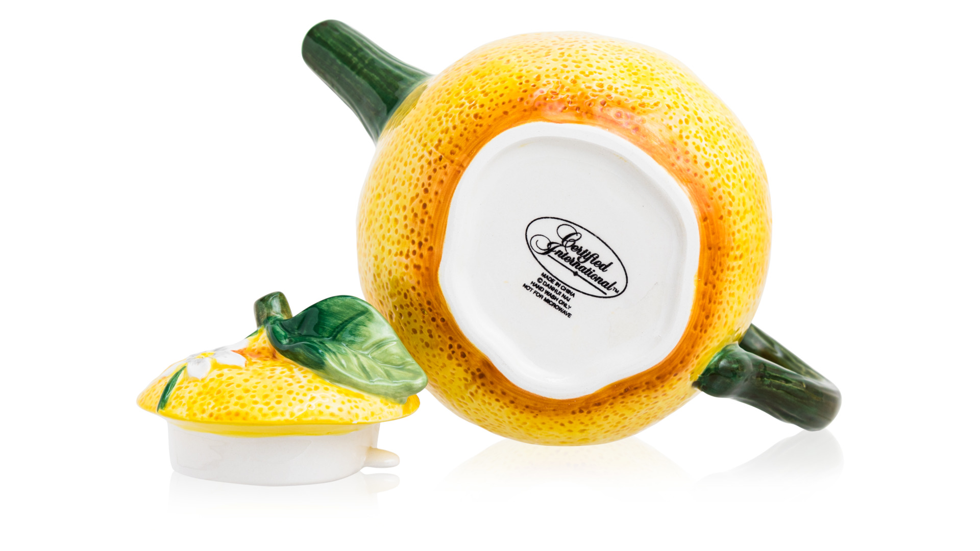 10655237 Certified International Сервиз чайный Certified Int. Лимоны на 4 персоны 7 предметов, керамика Керамика  - Вид №14