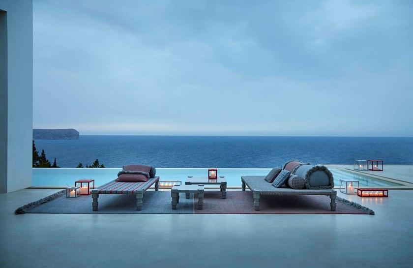 GAN Квадратный садовый стол из термо-лакированного алюминия Garden layers sun-id-1363882 - Вид №15