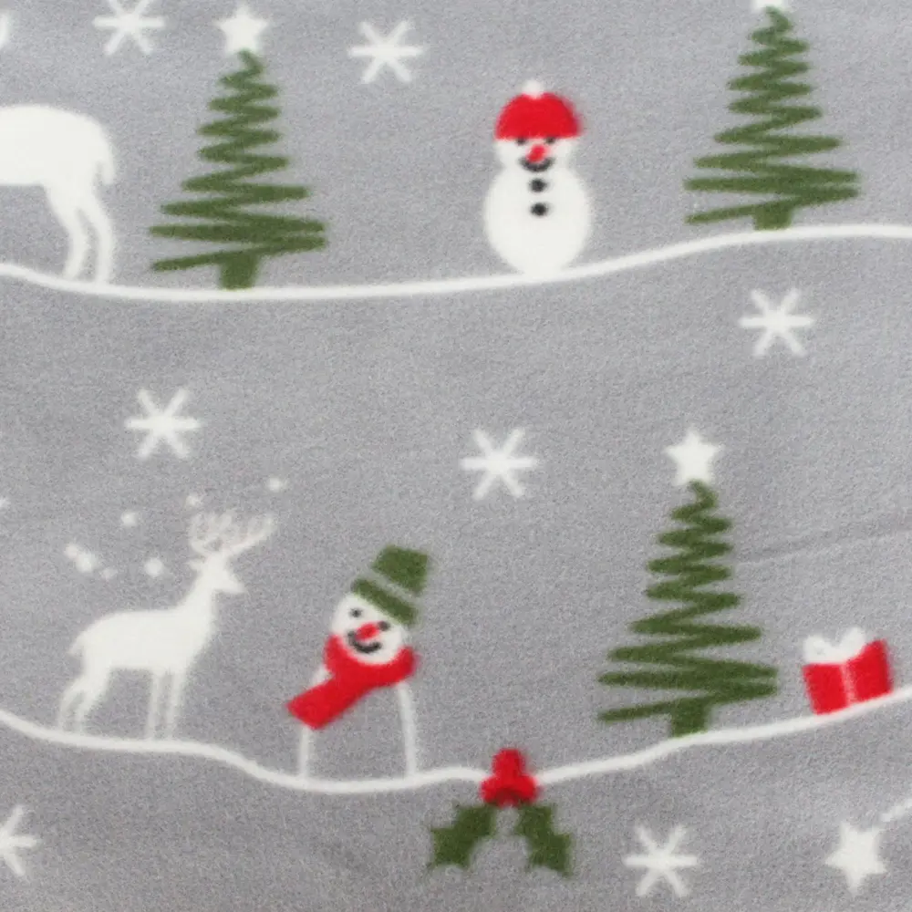 Плед Снеговик 130х170 см флис BELEZZA STLM-2139004 - Вид №1