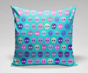 Подушка Creamy by Amir Faysal ICON DESIGNE ОРНАМЕНТ 119864 Синий