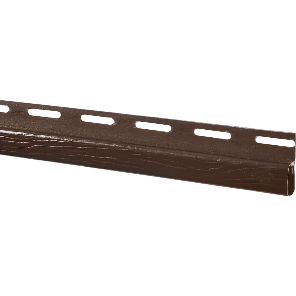 Финишная планка для фасадных панелей MONLID цвет коричневый 3 м 89408951 STLM-2113864 