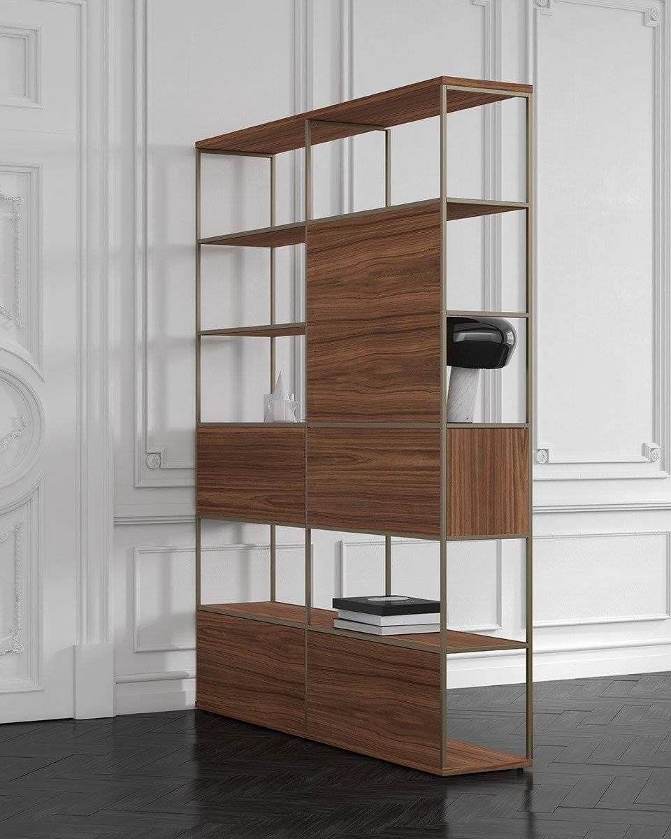 Деревянный отдельно стоящий книжный шкаф Punt Literatura ARCH-00102495 - Вид №4