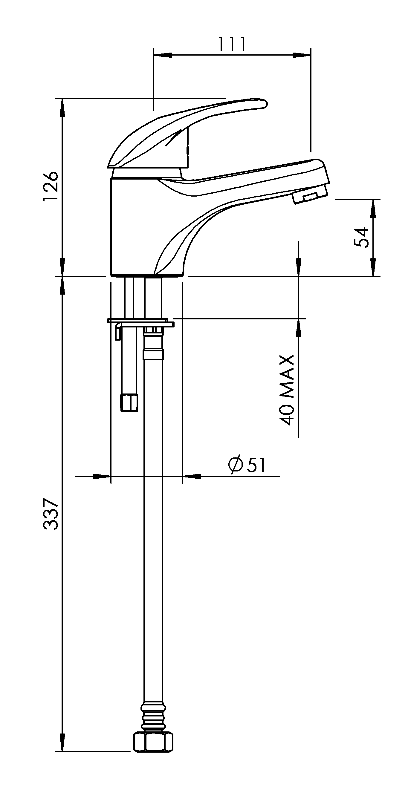 TPBCP2 Смеситель для раковины Celeste Methven - Вид №1