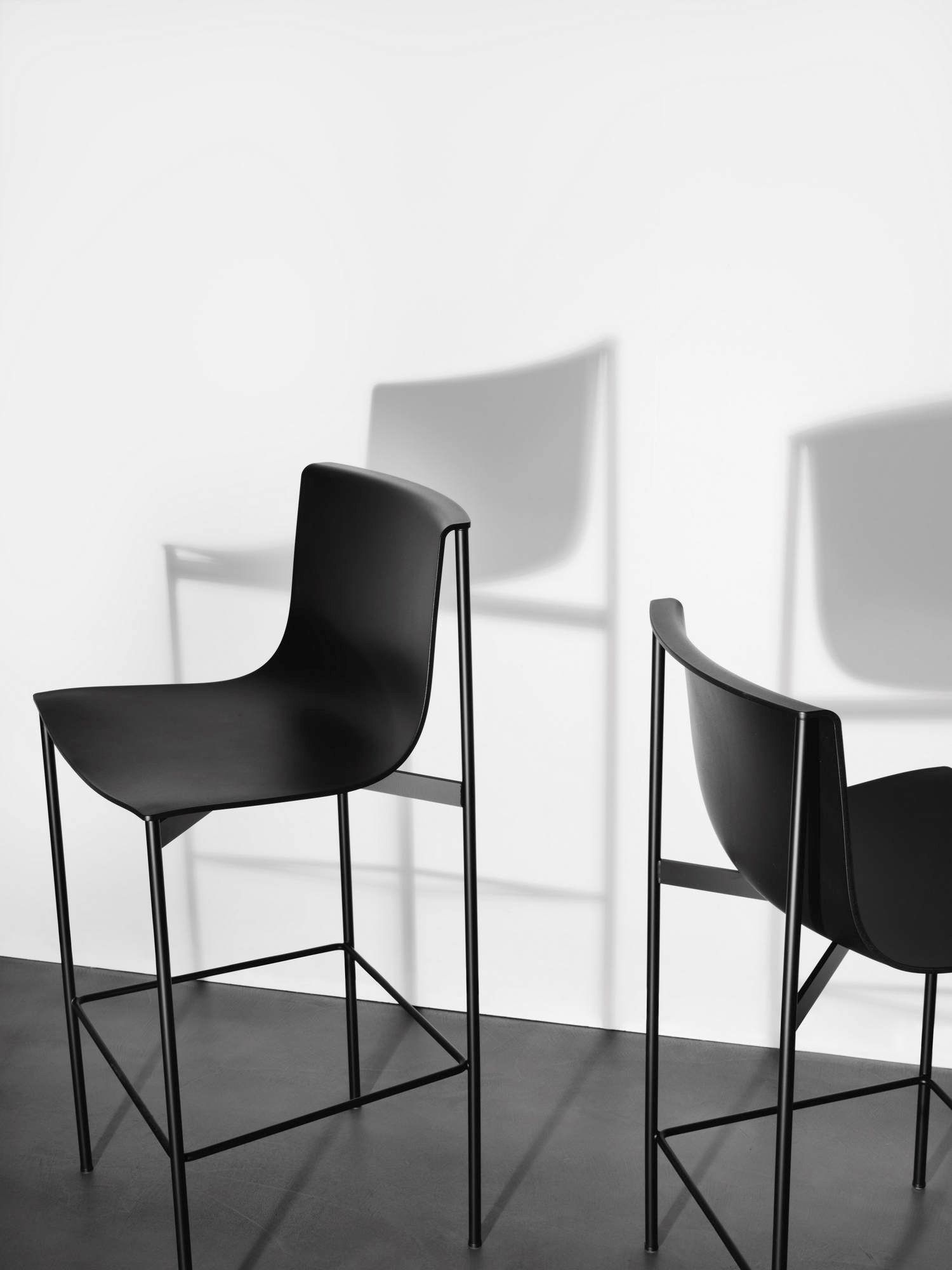 Высокий стул с подлокотниками со спинкой Lema тень ARCH-00076955 - Вид №1