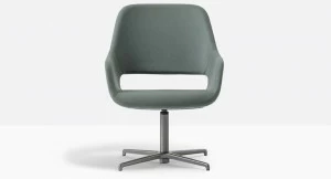 Pedrali Поворотное тканевое кресло с подлокотниками Babila 2789