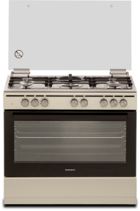 9140947 Комбинированная плита Delvento V96GR52057 бежевый