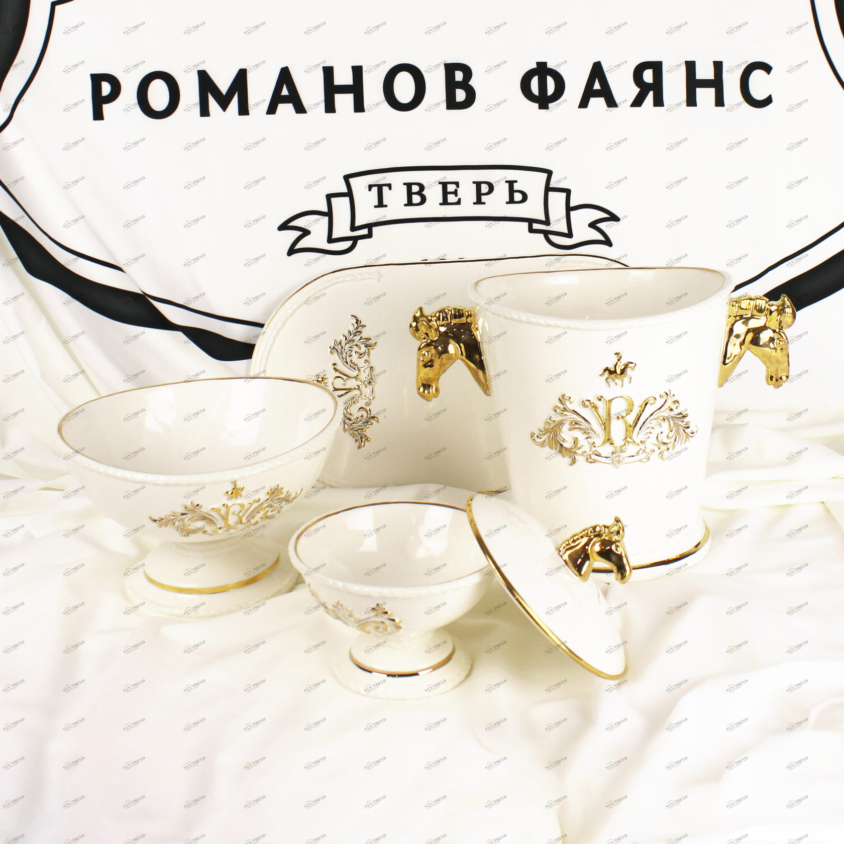 Винный набор (4 предмета) Желтый PROVANSFAIENCE sun-id-994515