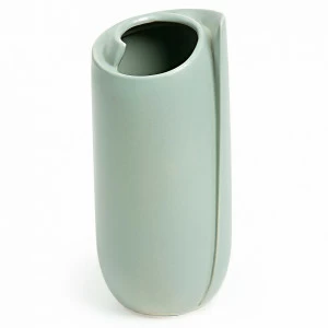 Ваза керамическая завиток светло-зеленая 21 см Lizzette от La Forma LA FORMA LIZZETTE 343218 Зеленый