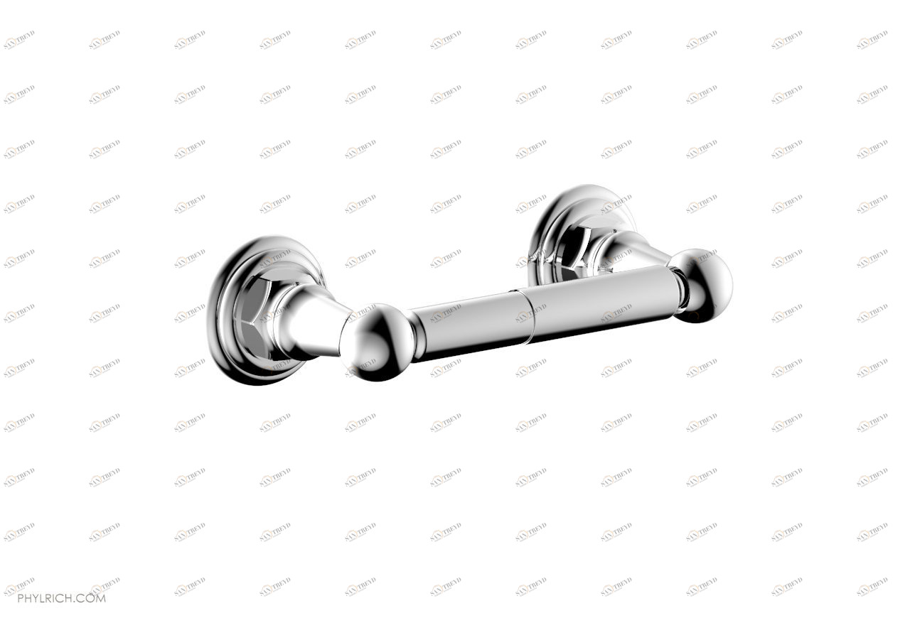 Держатель туалетной бумаги HEX TRADITIONAL Phylrich  500-73-026 Хромированный 