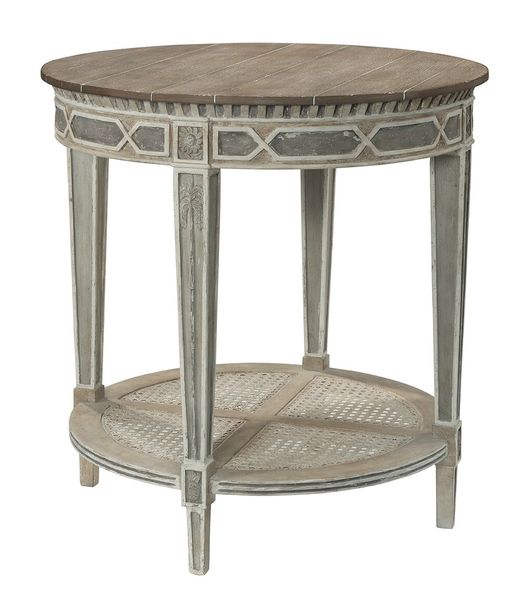 CG854 Лазурный Берег Круглый Приставной Стол ijlbrown 