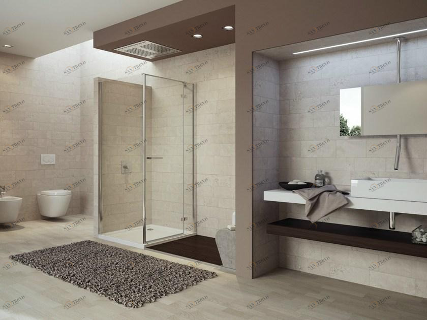 Duka Хрустальная душевая кабина Vertica - con soli profili verticali Gtw2 l