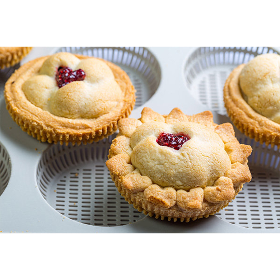 21.001.13.0065 Форма для приготовления булочек и пирожных burger bread 20 х 30 см силиконовая Silikomart  - Вид №7