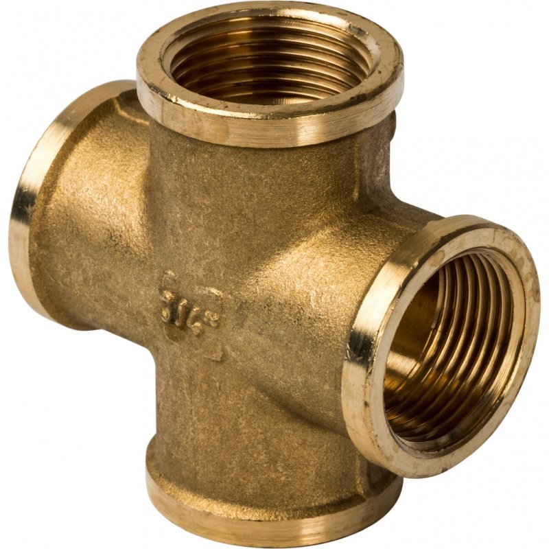 Крестовина ВР 3/4" латунь STOUT SFT0030000034 - Вид №1
