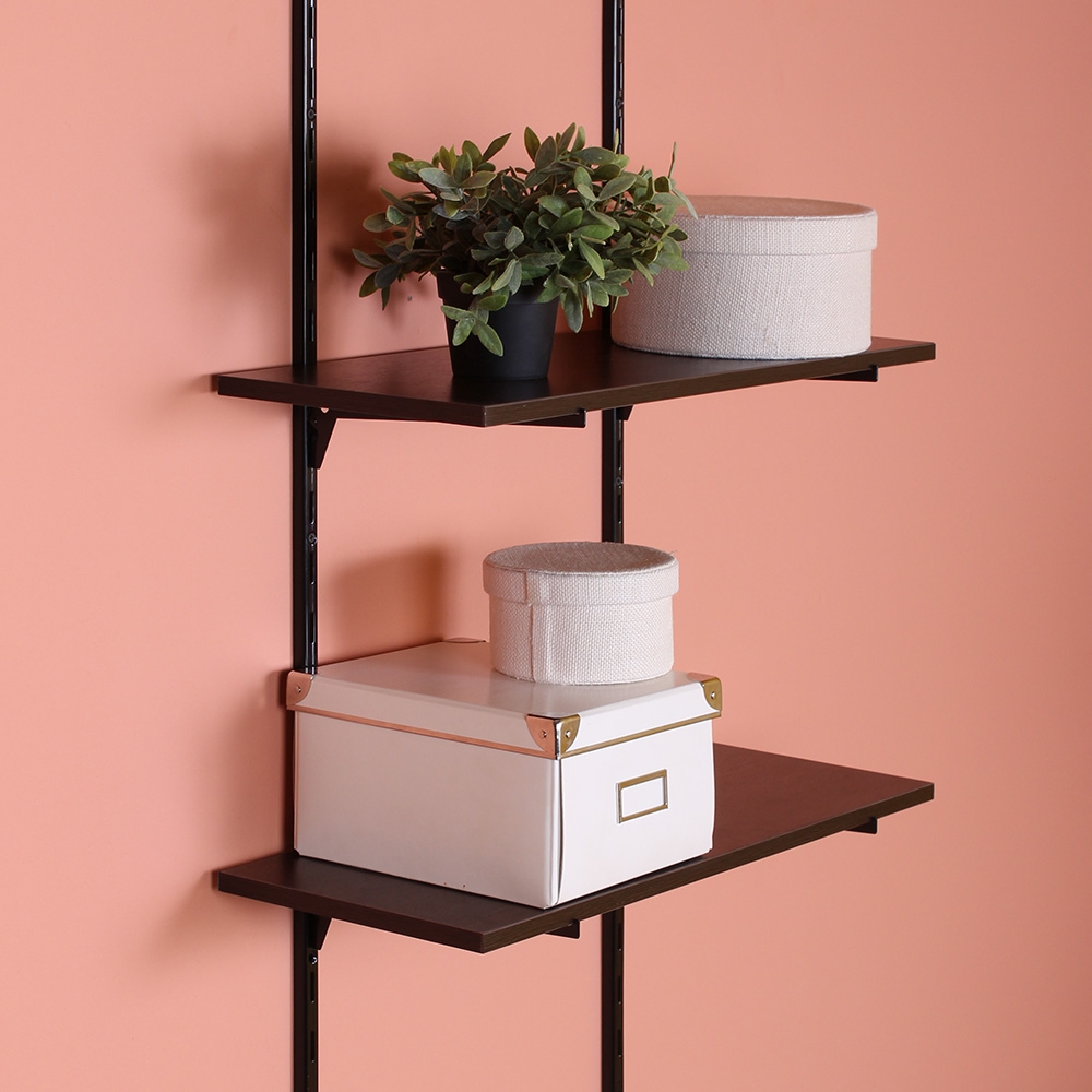 Кронштейн к стеновым стойкам , 415x6x70 мм, черный LJPS0534 Public Steel Россия  - Вид №2