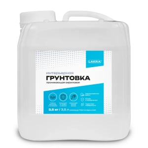 Грунтовка для сухих помещений Лакра прозрачный 3.5 л 89409008 STLM-2172141