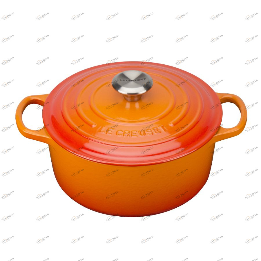 Кастрюля чугунная Le Creuset, Ø20 см, оранжевый 21177200902430