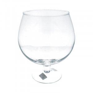 2080 Заготовка для декорирования Ваза-бокал на ножке "Бренди" 3л стекло d 19 см х 24 см Эвис