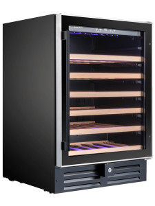 5360099 Винный шкаф Temptech WPQ60SCB серебристый, черный